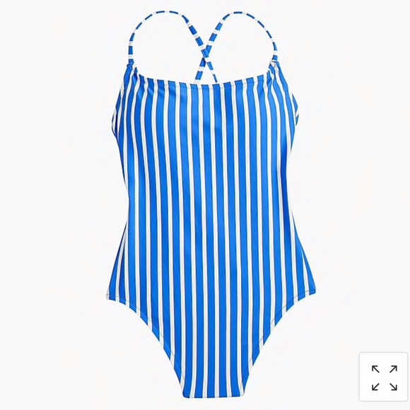 J. Crew Other - Jcrew Lace-up back one-piece swimsuit.